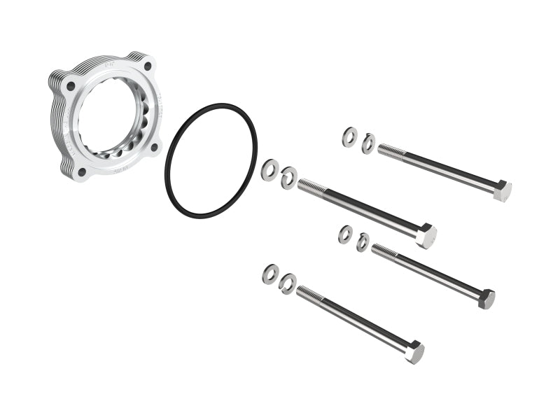 AFE Silver Bullet TBS - aFe Silver Bullet Throttle Body Spacer Kit Hyundai Veloster N 19-22/Elantra N 22-26 L4-2.0L (t)
