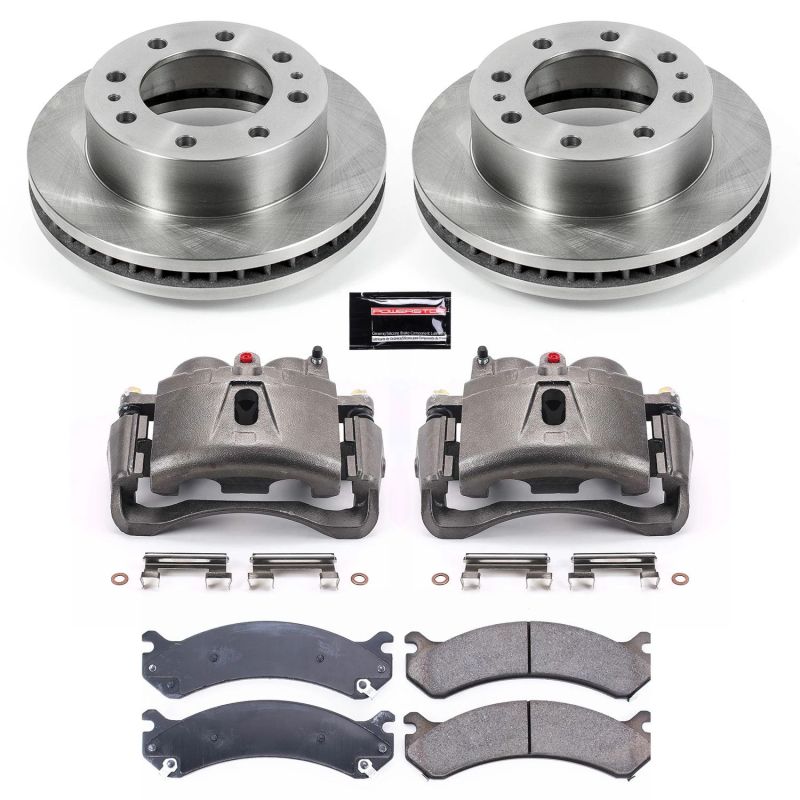 PSB Autospecialty Kit - Power Stop 07-10 GMC Sierra 3500 HD Front Autospecialty Kit w/Cals