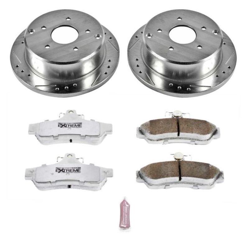 PSB Z26 Street Warrior Kit - Power Stop 2004 Pontiac GTO Rear Z26 Street Warrior Brake Kit
