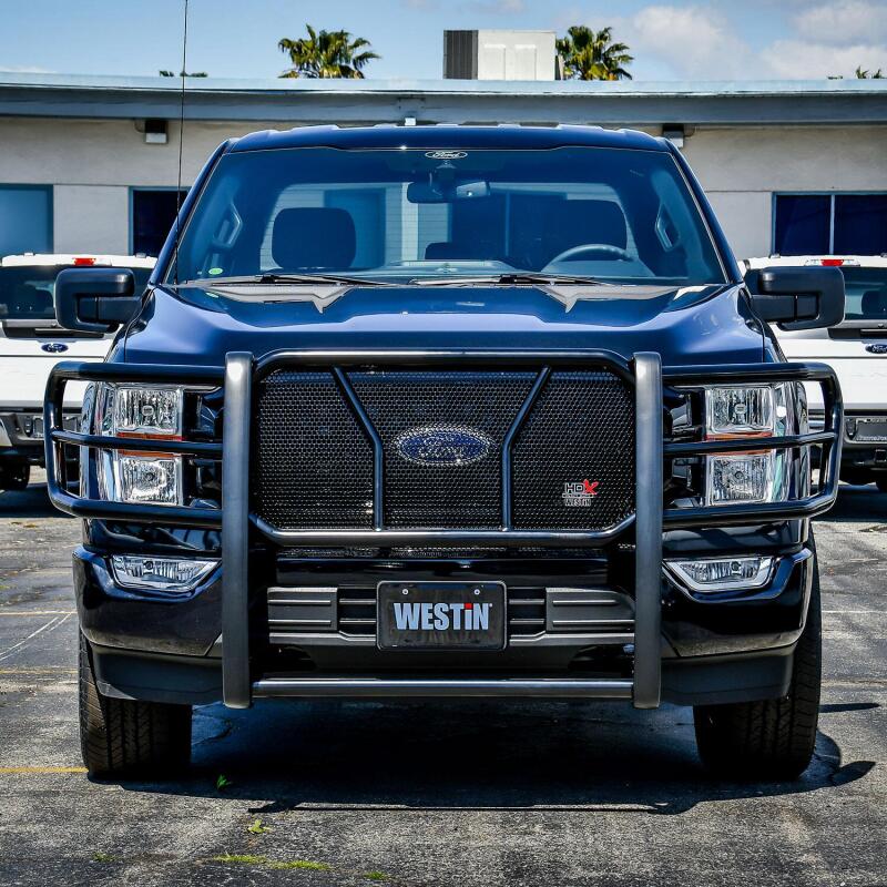 WES HDX Grille Guards - Westin 21-22 Ford F-150 HDX Modular Grille Guard - Black