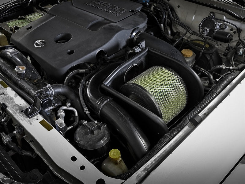 AFE Magnum FORCE Stage-2 Cold Air Intakes - aFe Magnum FORCE Stage-2 Pro-GUARD 7 Cold Air Intake System 01-16 Nissan Patrol (Y61) I6 4.8L