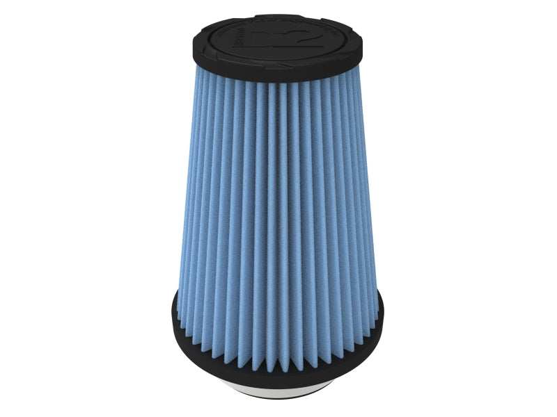 AFE Universal D2 Dura Dry Air Filter - aFe POWER Universal Clamp-On Air Filter w/ D2 Dura-Dry Media - 3-1/2in F x 6in B x 4in T x 8in H