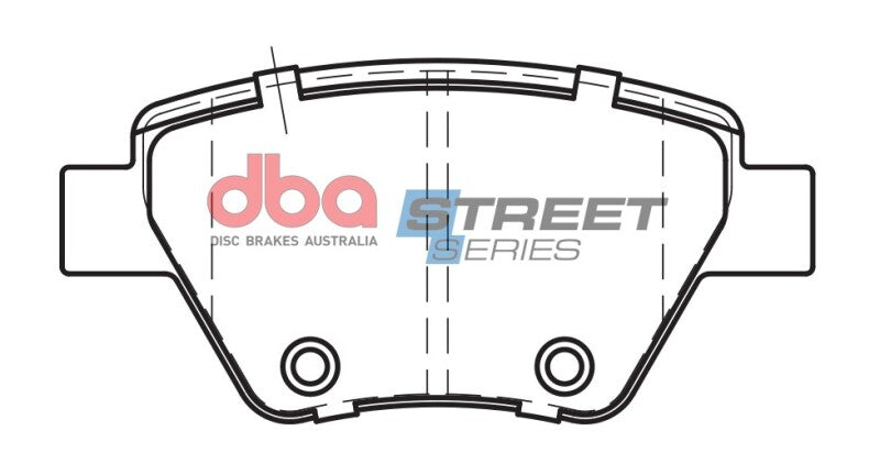 DBA Street Series Brake Pads - DBA 10-19 Audi A3 FWD Rear Street Series Brake Pads