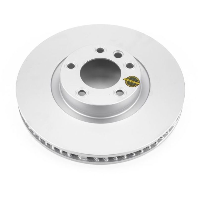 PSB Evolution Coated Rotor - Power Stop 11-18 Porsche Cayenne Front Right Evolution High Carbon Geomet Coated Rotor