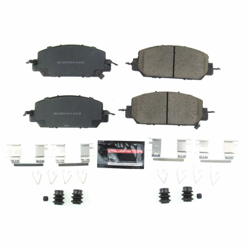 PSB Z23 Evolution Brake Pads - Power Stop 18-19 Honda Clarity Front Z23 Evolution Sport Brake Pads w/Hardware
