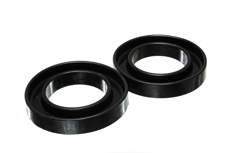 ES Spring Isolators - Black - Energy Suspension R1500 2Wd Front Coil Spring Isolator Set - Black