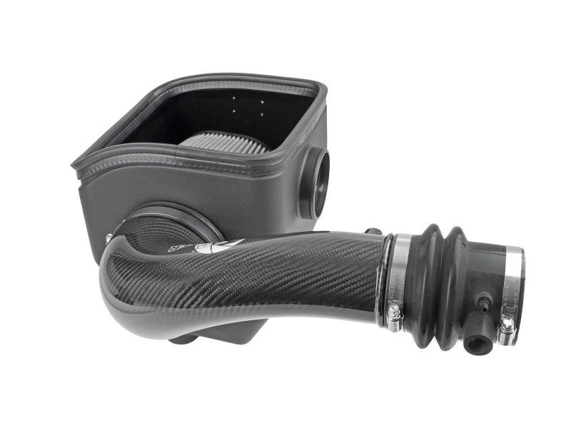AFE Track Series Intake - aFe 19-23 Nissan Patrol 4.8L L6 Track Series Carbon Fiber Intake System w/Pro DRY S Filter