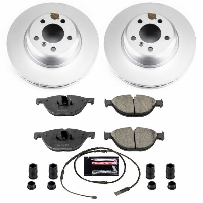 PSB Z23 Evolution Coated Kit - Power Stop 12-13 BMW 528i Front Z23 Evolution Sport Coated Brake Kit