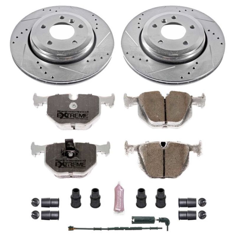 PSB Z26 Street Warrior Kit - Power Stop 01-06 BMW 330Ci Rear Z26 Street Warrior Brake Kit