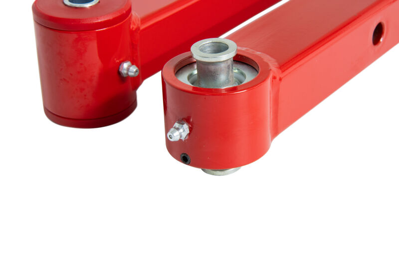 UMI Lower Control Arms - UMI 78-96 GM B-Body Boxed Extended Length Lower Control Arms w/Poly Bushings - Red
