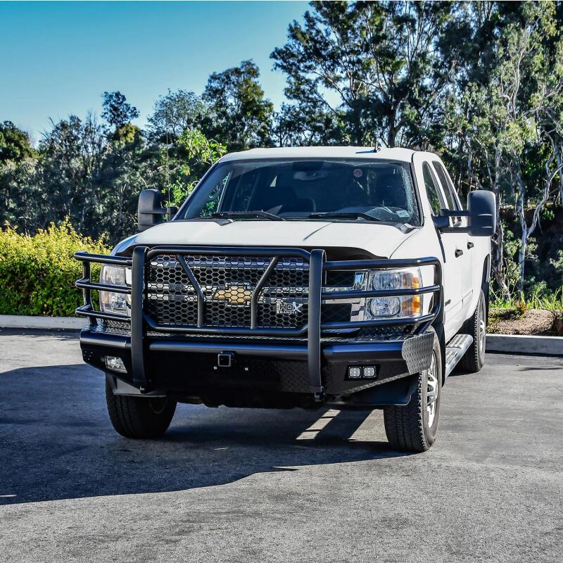 WES HDX Front Bumpers - Westin 11-14 Chevrolet Silverado 2500/3500 HDX Bandit Front Bumper - Blk