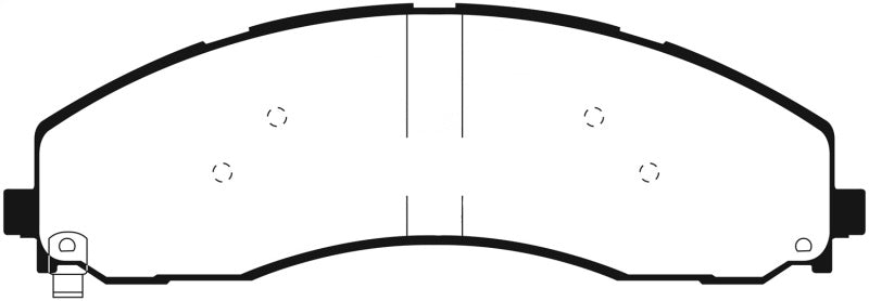 EBC Yellowstuff Brake Pad Sets - EBC 2017+ Ford F-450 Yellowstuff Front/Rear Brake Pads