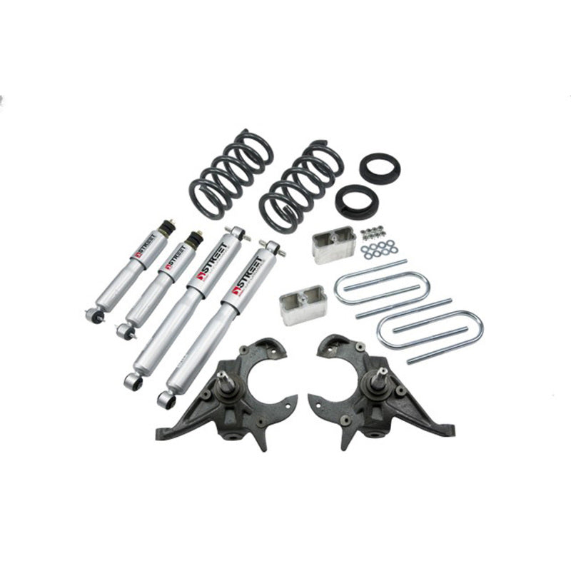 BT Lower Kit w SP Shocks - Belltech LOWERING KIT WITH SP SHOCKS