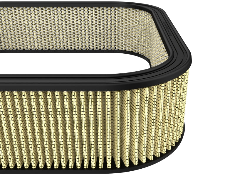 AFE Universal Pro-G 7 Filter - aFe Magnum FLOW Custom Air Filter 20.6 IN L x 20.6 IN W x 5.22 IN H w/ Expanded Metal