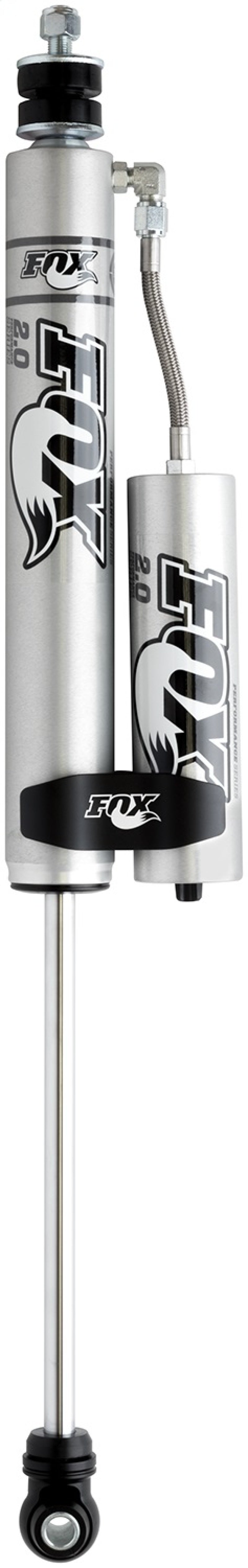 FOX 2.0 Perf Shock - Fox 05+ Ford SD 2.0 Performance Series 8.6in. Smooth Body Remote Res. Front Shock / 0-1.5in. Lift