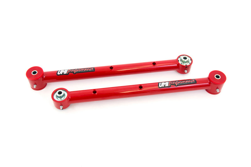 UMI Lower Control Arms - UMI Performance 78-88 G-Body Lower Control Arms- Poly/Roto-Joint Combination