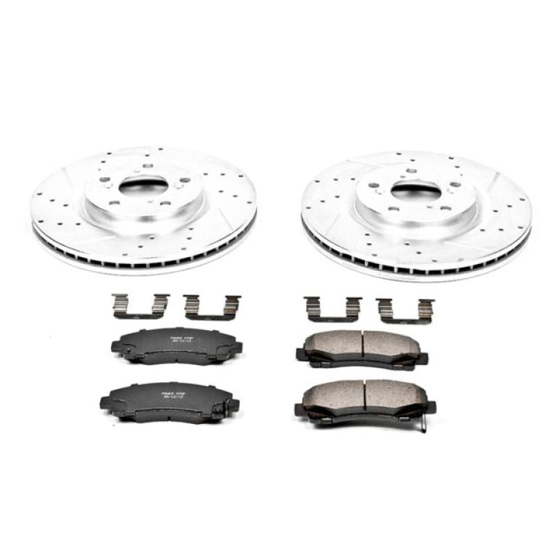 PSB Z23 Evolution Kit - Power Stop 09-14 Acura TL Front Z23 Evolution Sport Brake Kit