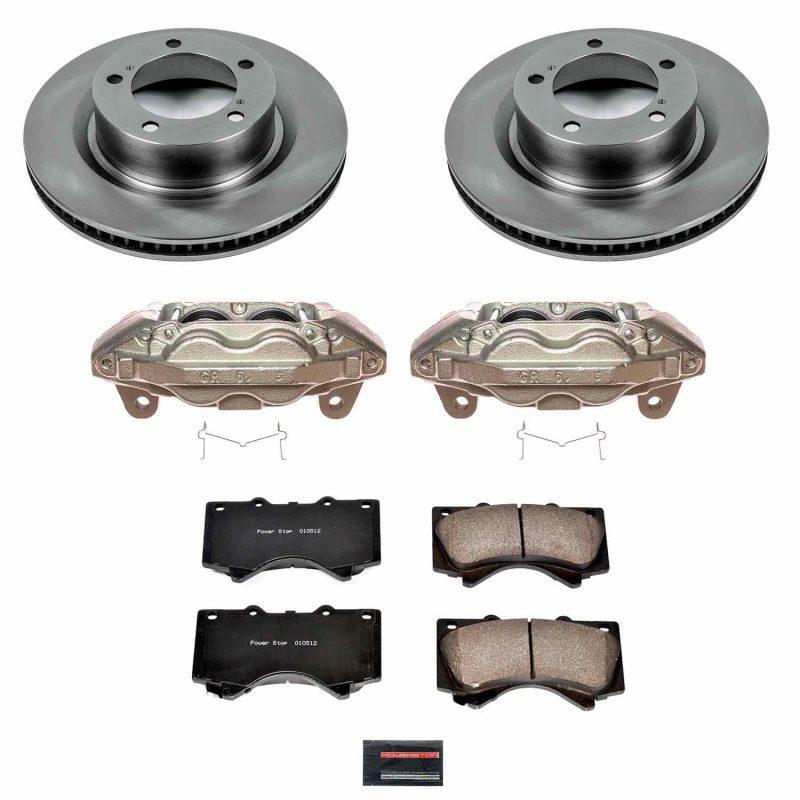 PSB Autospecialty Kit - Power Stop 15-21 Toyota Tundra Front Autospecialty Kit w/Cals