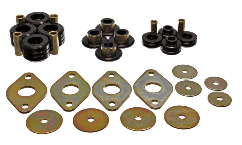 ES Body Mounts - Black - Energy Suspension Cab Mount Bushing - Black