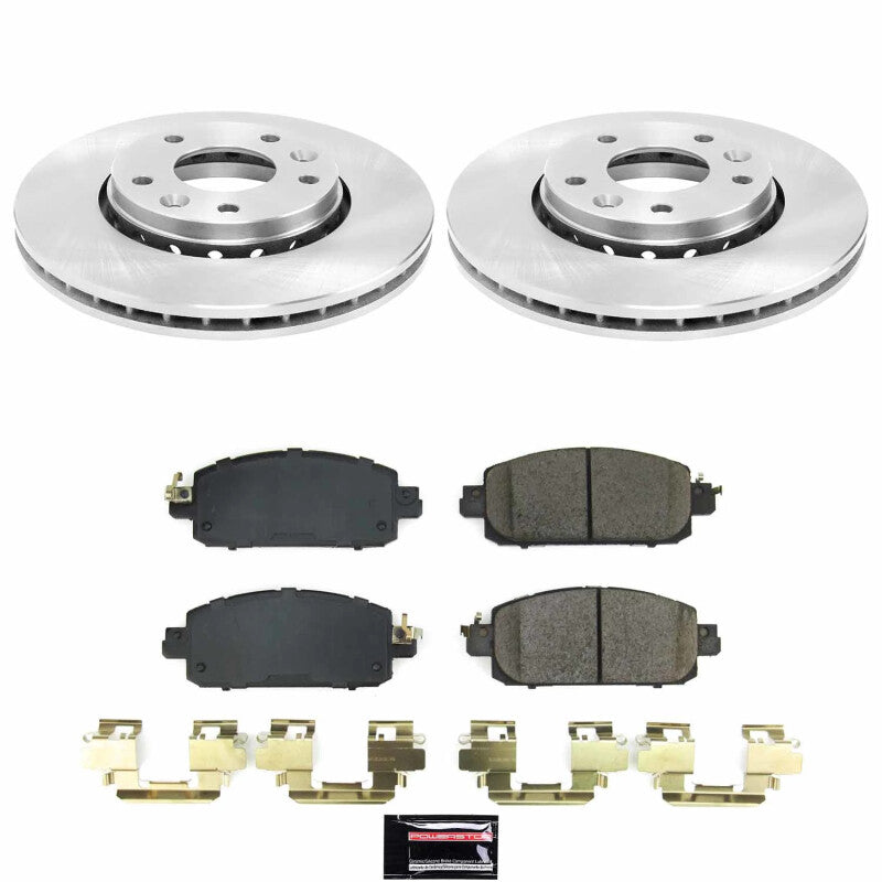 PSB Autospecialty Kit - Power Stop 21-24 Nissan Kicks Front Autospecialty Brake Kit