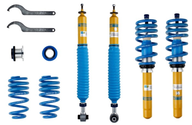 BIL B16 Series Suspension Kits - Bilstein B16 (PSS10) 17-19 Audi A4 Front and Rear Suspension Kit