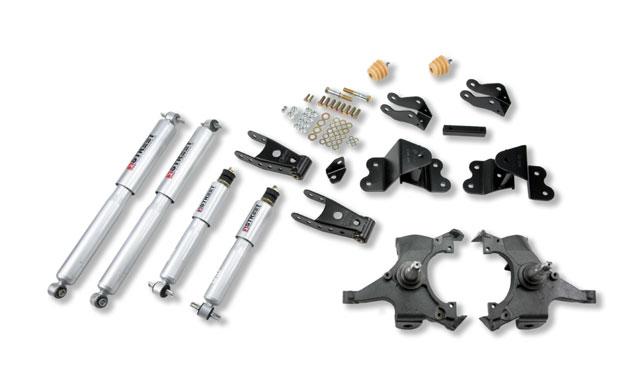 BT Lower Kit w SP Shocks - Belltech LOWERING KIT WITH SP SHOCKS