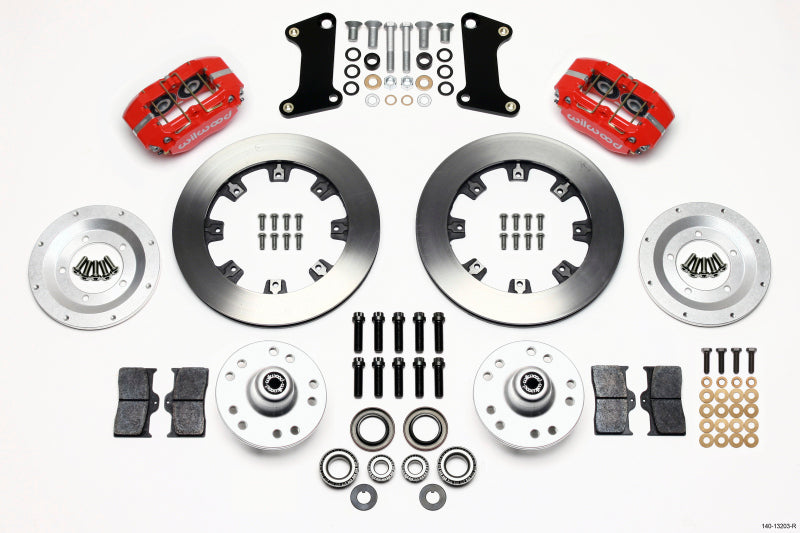 WIL Dynapro Brake Kit - Wilwood Dynapro Dust-Boot Front Kit 12.19in Red 67-69 Camaro 64-72 Nova Chevelle