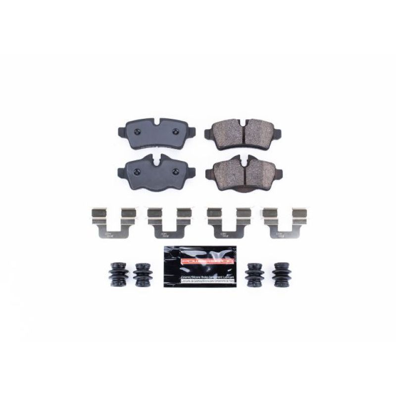PSB Z23 Evolution Brake Pads - Power Stop 07-15 Mini Cooper Rear Z23 Evolution Sport Brake Pads w/Hardware