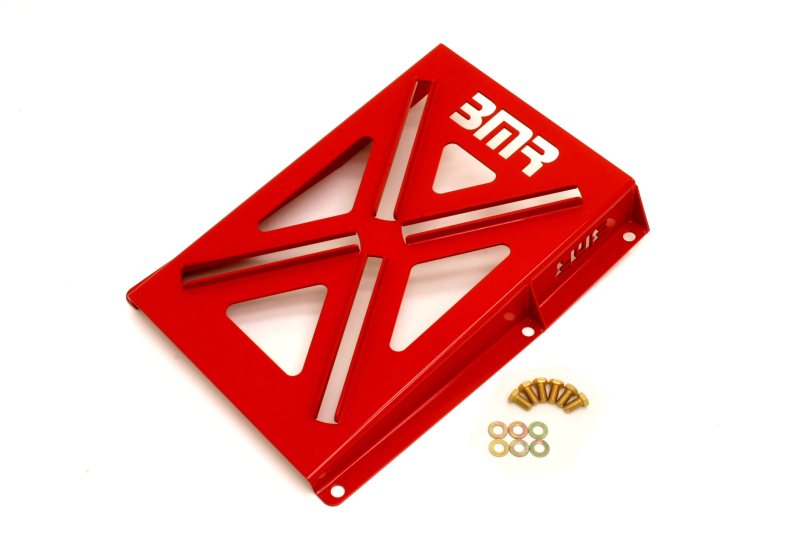 BMR Tunnel Braces - BMR 67-69 1st Gen F-Body Convertible Only Driveshaft Tunnel Brace - Red