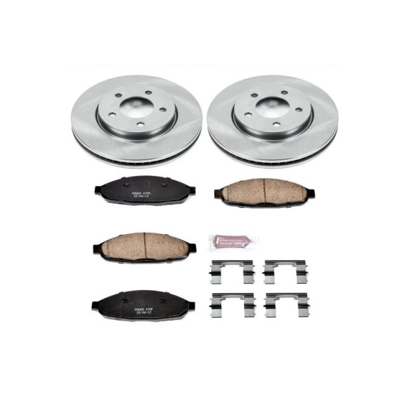 PSB Autospecialty Kit - Power Stop 04-08 Chrysler Pacifica Front Autospecialty Brake Kit