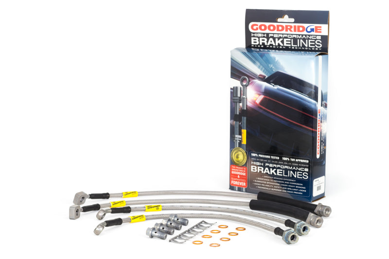 GR G-Stop Brake Line Kits - Goodridge 2013 Chevrolet Corvette Base Models SS Brake Line Kit