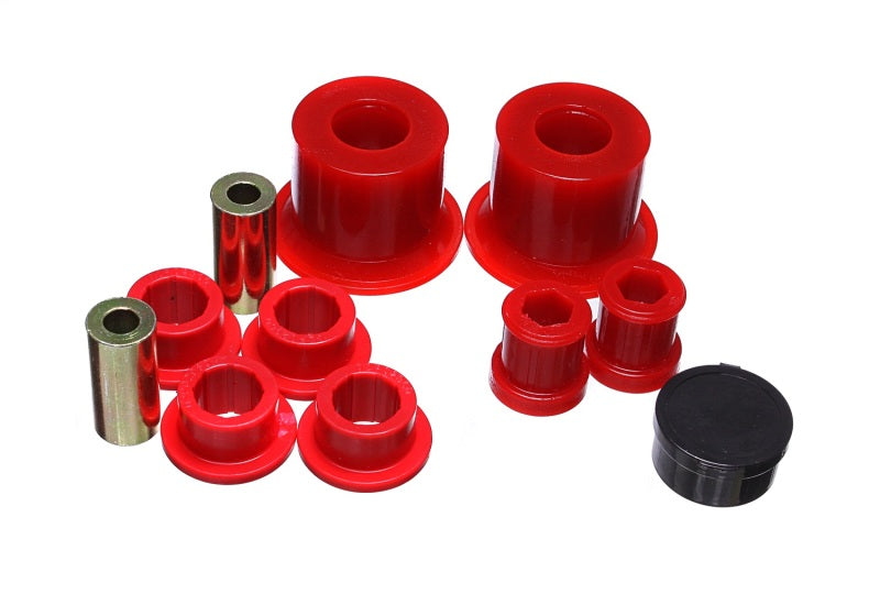 ES Cntrl Arm Bushings - Red - Energy Suspension 05-14 VW Jetta (Base) / 06-09 VW GTI Front Control Arm Bushing Set - Red