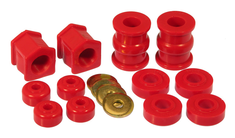 PRO Sway/End Link Bush - Red - Prothane 73-79 Chrysler B-Body Front Sway Bar Bushings - 13/16in - Red