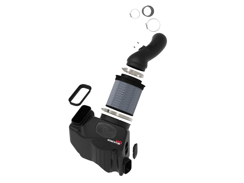 AFE Momentum HD Cold Air Intakes - aFe Momentum HD Intake System w/ Pro 10R Filter 2020 GM Diesel Trucks 2500/3500 V8-6.6L (L5P)