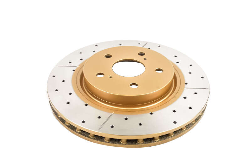 DBA Street Slot&Drill Rotors - DBA 2020 Lexus ES350 Front Drilled & Slotted Street Series Rotor