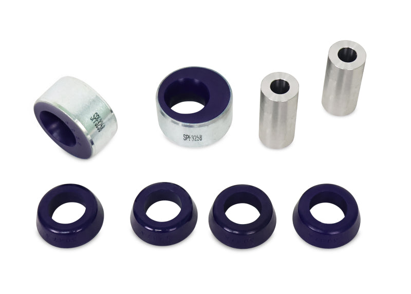 SPR Bushing Kits - SuperPro 04-11 Mazda RX-8 Camber Adjustable Rear LCA Inner Bushing Kit & Caster - Stainless Hardware