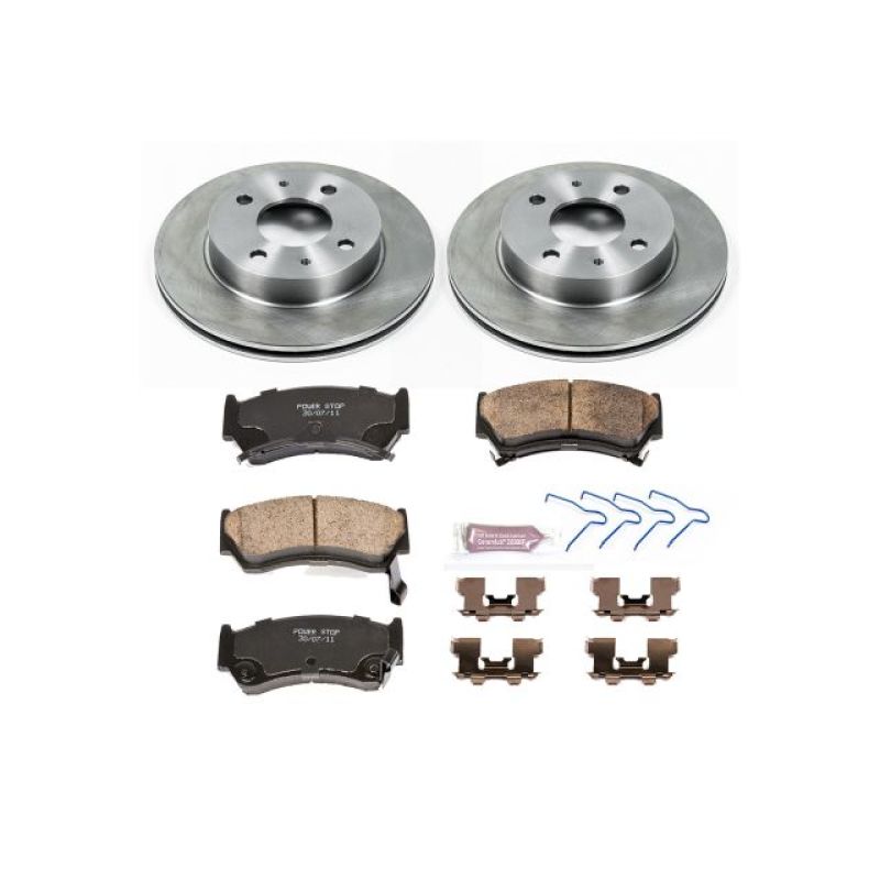 PSB Autospecialty Kit - Power Stop 95-98 Nissan 200SX Front Autospecialty Brake Kit
