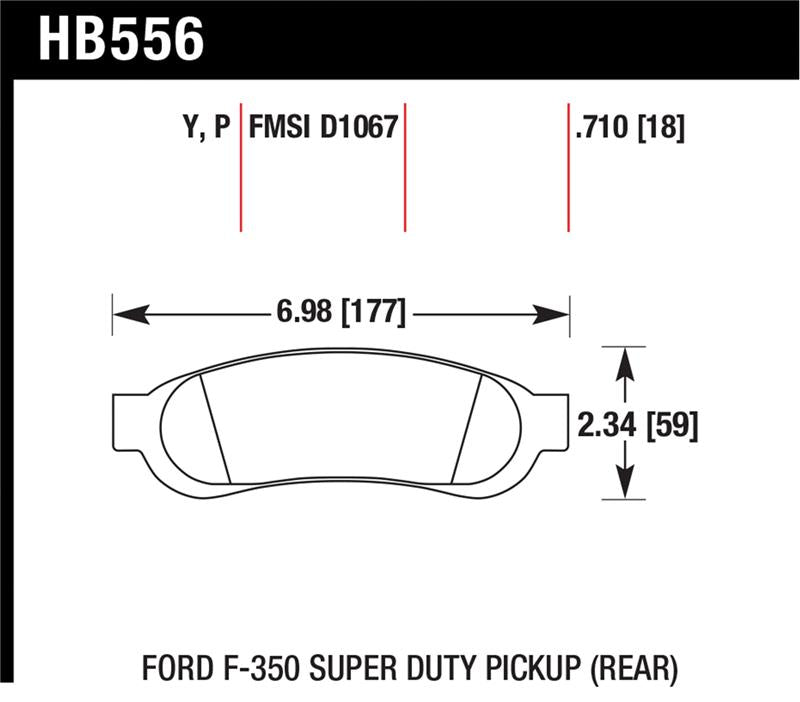 HAWK LTS Brake Pads - Hawk LTS Street Brake Pads