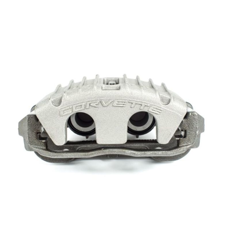PSB Autospecialty Caliper - Power Stop 97-04 Chevrolet Corvette Front Right Autospecialty Caliper w/Bracket