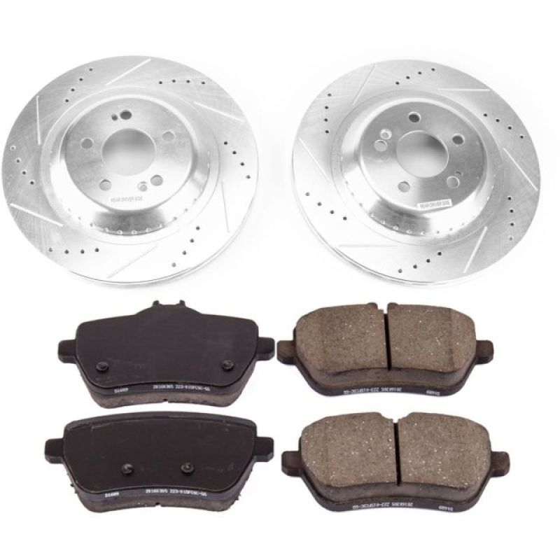 PSB Z23 Evolution Kit - Power Stop 2018 Mercedes-Benz S450 Rear Z23 Evolution Sport Brake Kit