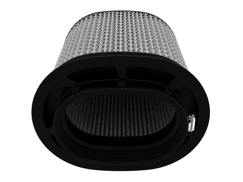AFE Universal Pro Dry S Filter - aFe Magnum FLOW Air Filter Pro DRY S (6.5x4.75)in F x (9x7)in B x (9x7) T (Inverted) x 9in H