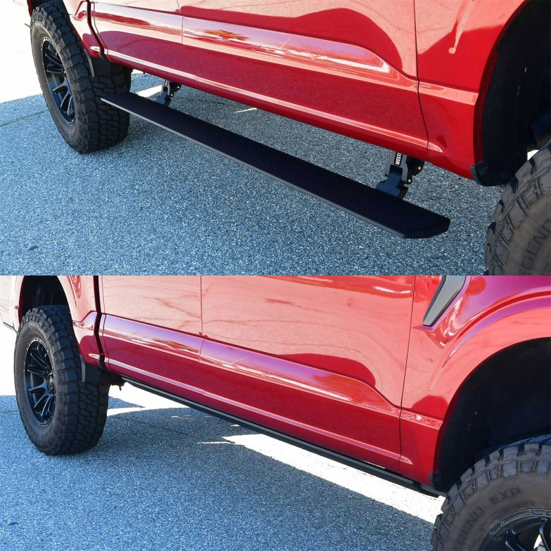WES Running Boards - Pro-e - Westin 15-25 Ford F-150 SuperCrew / 17-25 F-250/350 CrewCab Pro-e Running Boards - Tex. Blk