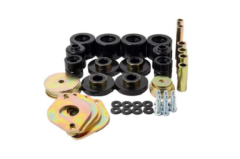 ES Body Mounts - Black - Energy Suspension 07-13 Toyota Tundra Body Mount Set - Black