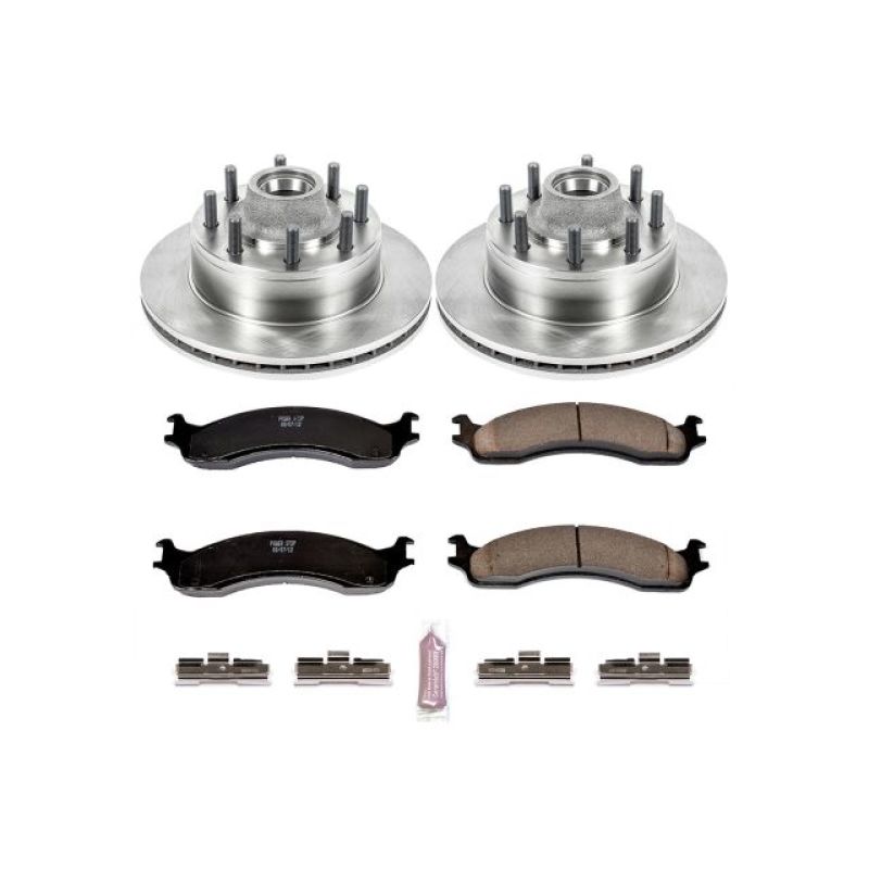 PSB Autospecialty Rotor - Power Stop 95-97 Ford F-350 Front Autospecialty Brake Kit