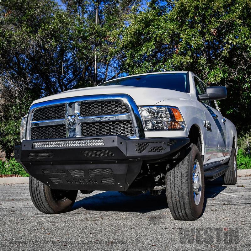 WES Pro-Mod Bumpers - Westin 2010-2019 Dodge Ram 2500/3500 ( Old Body Style ) Pro-Mod Front Bumper - Textured Black