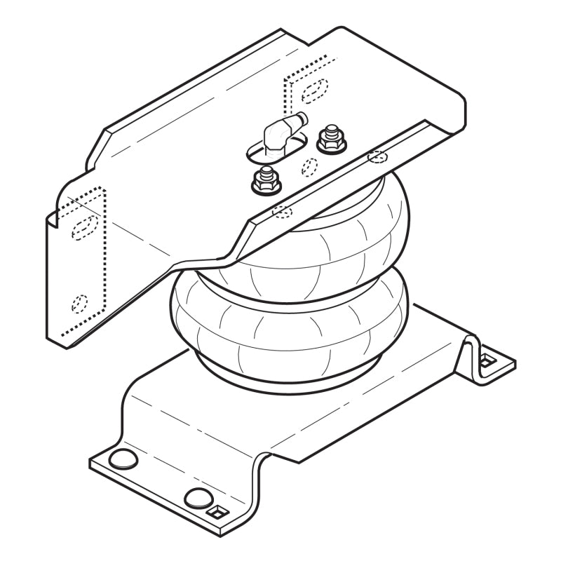 FIR Ride-Rite Kits - Rear - Firestone Ride-Rite Air Helper Spring Kit Rear GM & F350/F450 Cab Chassis (W217602176)