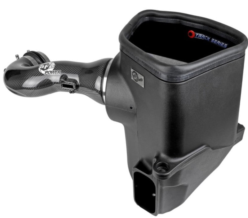 AFE Track Series Intake - aFe 19-21 GM Trucks 5.3L/6.2L Track Series Carbon Fiber Cold Air Intake System W/ Pro Dry S Filters
