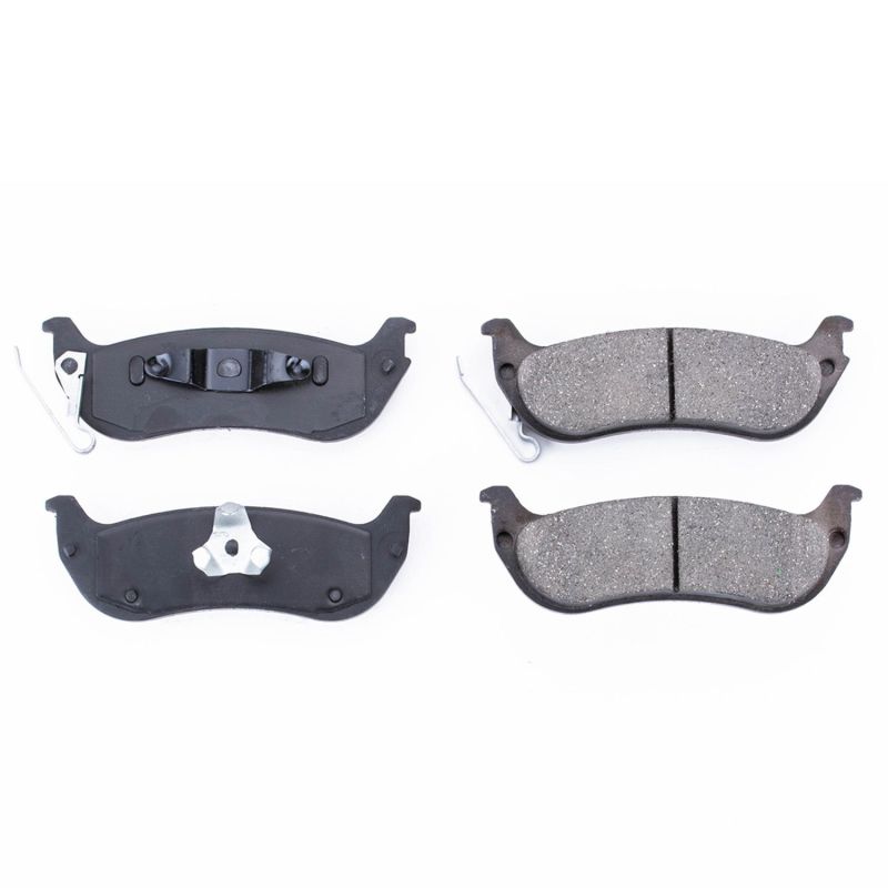 PSB Z16 Evolution Brake Pads - Power Stop 04-08 Chrysler Pacifica Rear Z16 Evolution Ceramic Brake Pads