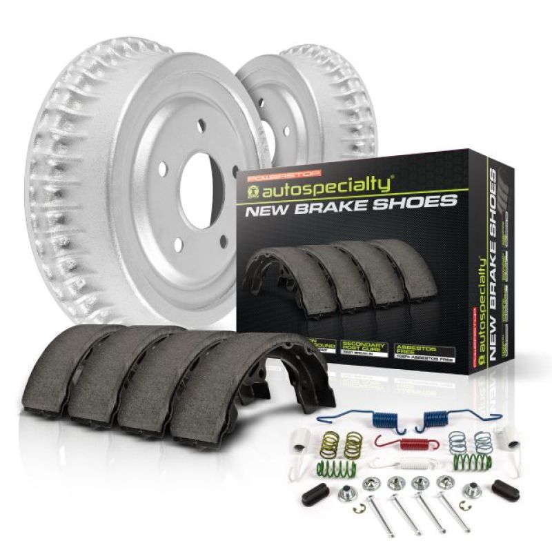 PSB Autospecialty Drum Kit - Power Stop 02-04 Chevrolet Tracker Rear Autospecialty Drum Kit