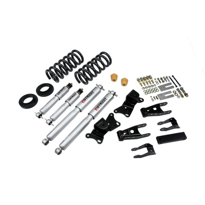 BT Lower Kit w SP Shocks - Belltech LOWERING KIT WITH SP SHOCKS